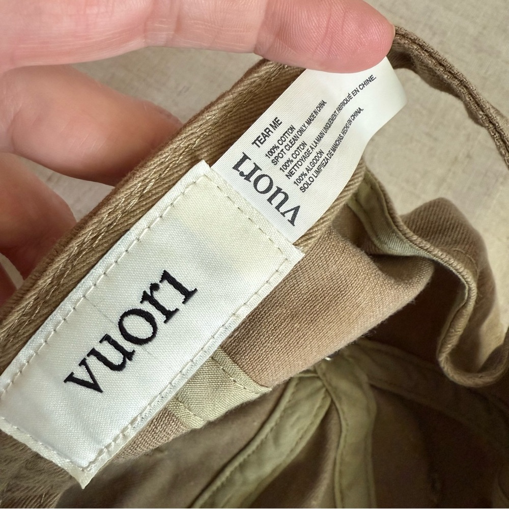 Vuori Ball Cap Strap Back Adjustable Camel Beige Hat Unisex - Picture 4 of 5